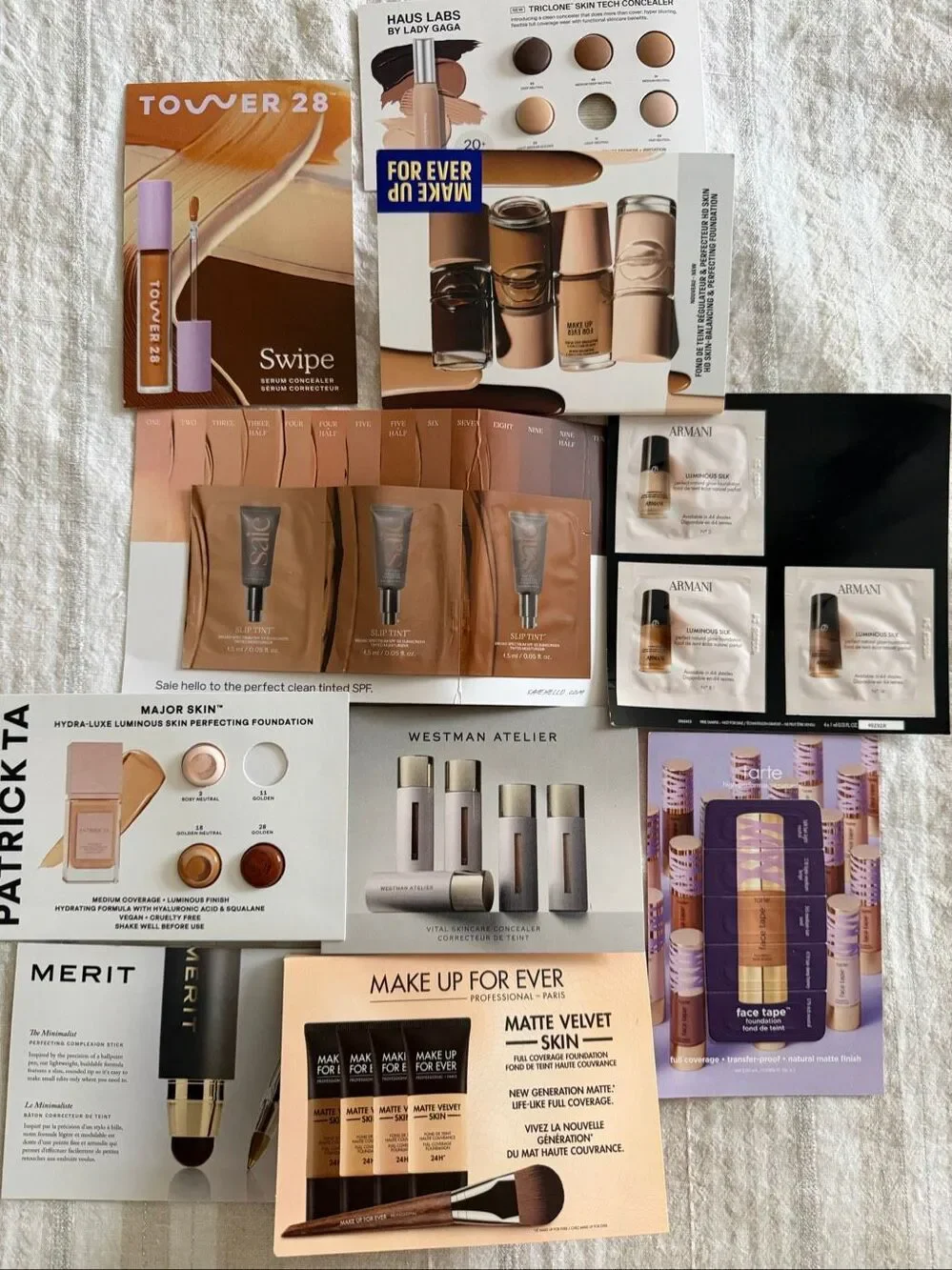Sephora Foundation Sample Set